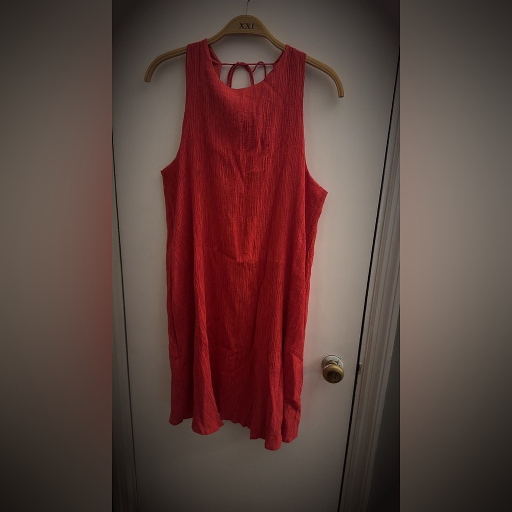 Abercrombie & Fitch Red Mini Dress